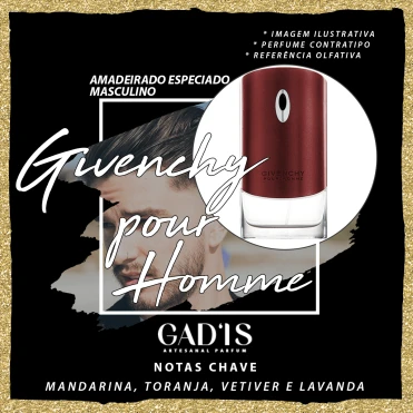 Perfume Similar Gadis 1151 Inspirado em Givenchy pour Homme Contratipo